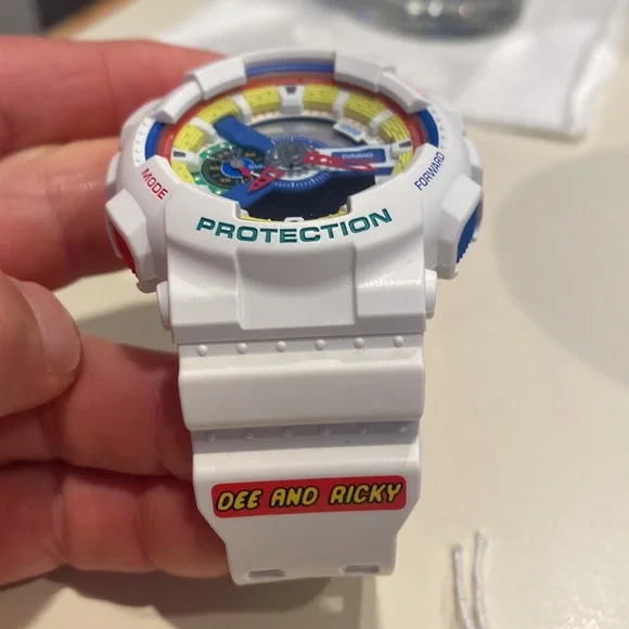 Casio G-Shock Dee And Ricky II - White (GA-111DR-7ACR)